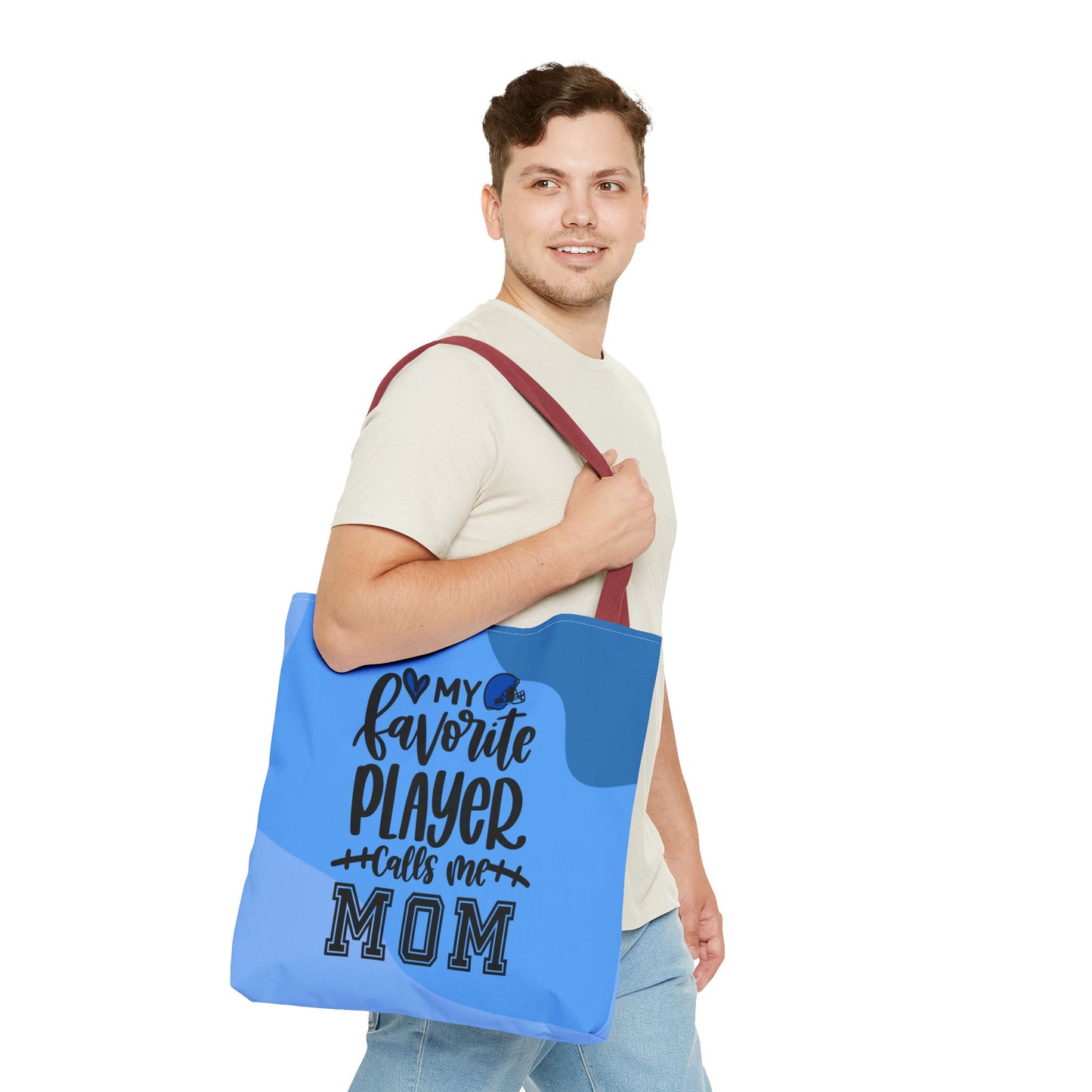 Football Mom Tote Bag