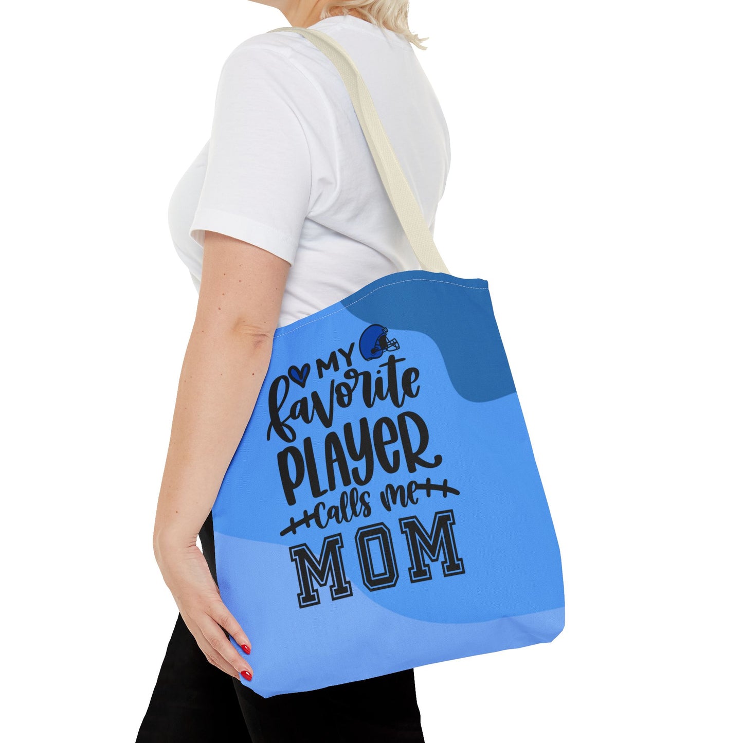 Football Mom Tote Bag