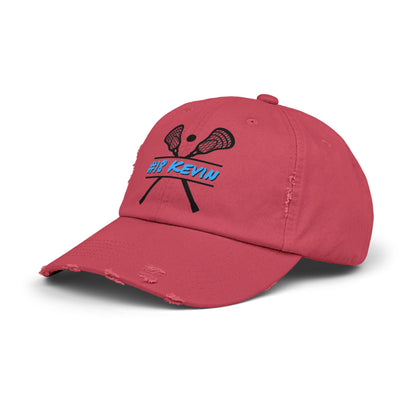 Lacrosse Mom Distressed Cap - Stylish & Casual Gift for Sports Moms