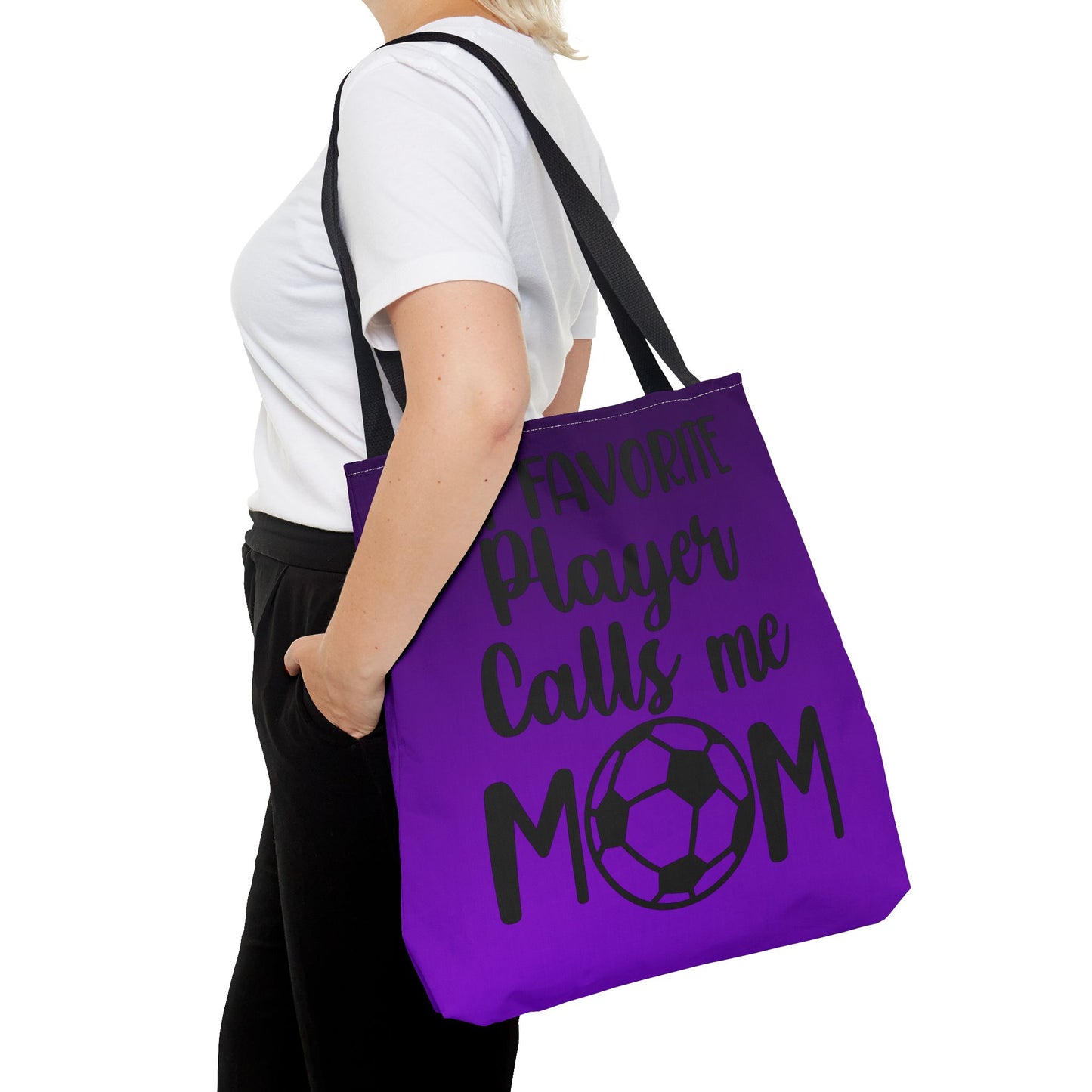 Personalized Soccer Mom Tote Bag