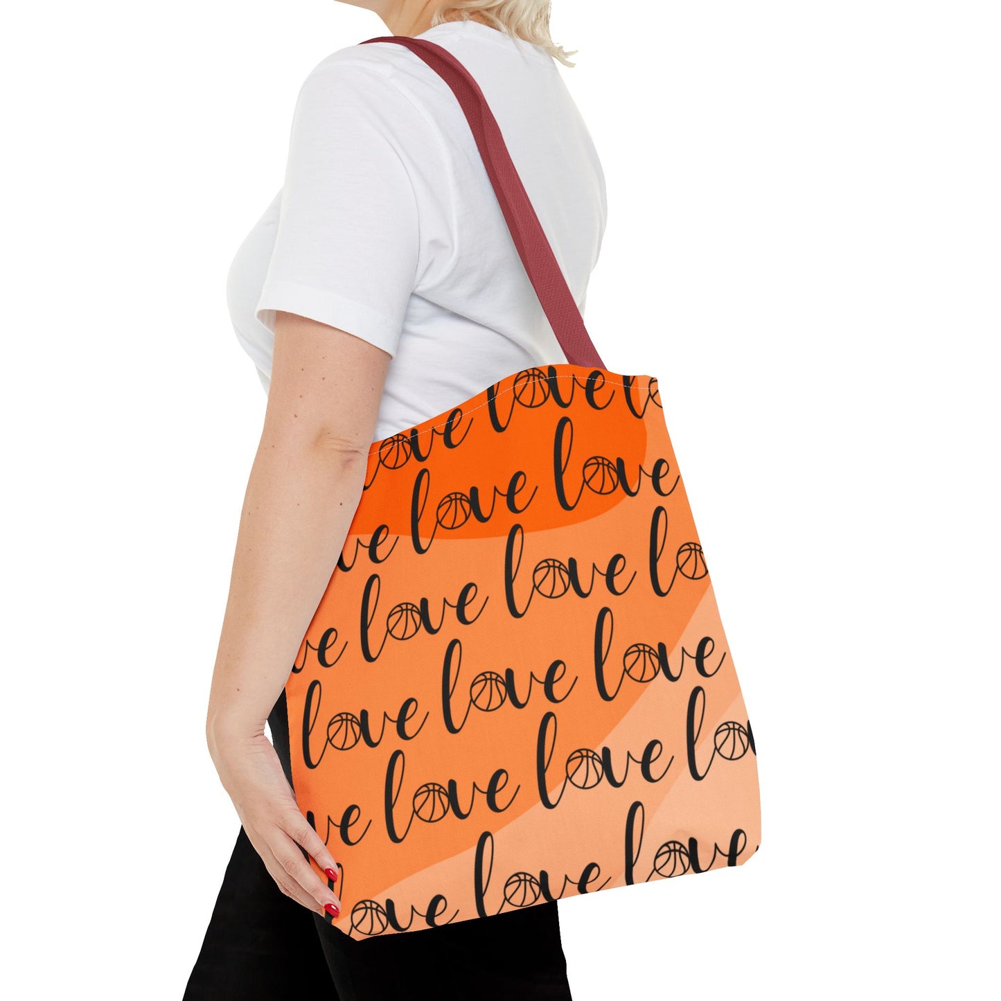 Personalized Basketball Mom Tote Bag