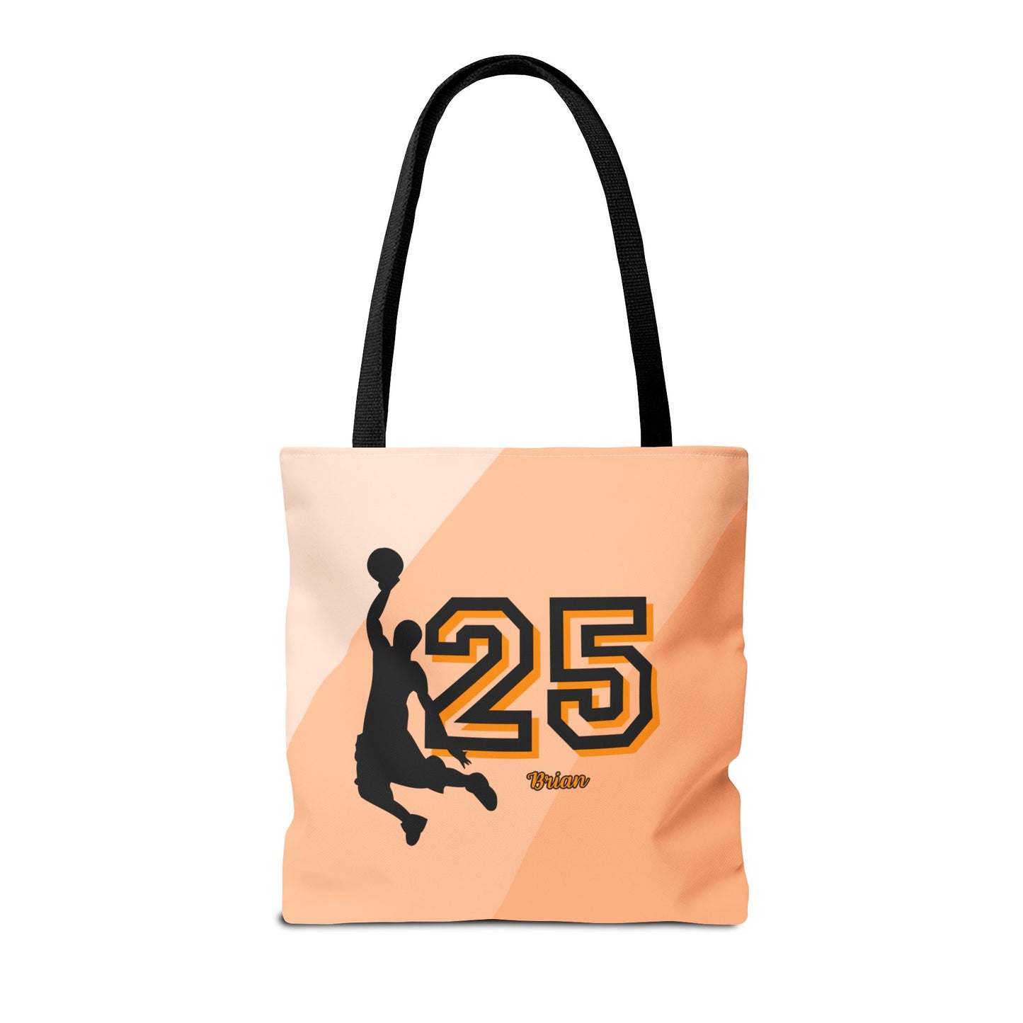 Personalized Basketball Mom Tote Bag