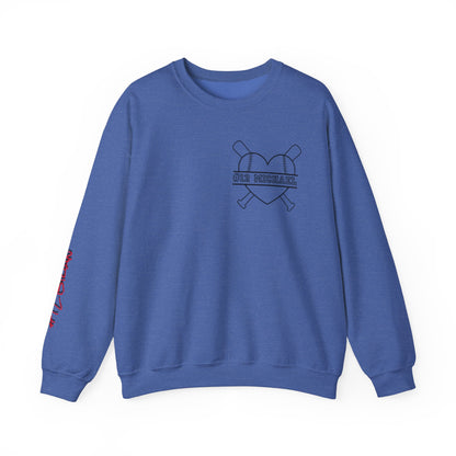 Personalized Baseball Mom Sweatshirt