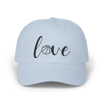 Personalized Basketball Mom Cap with Heart Design