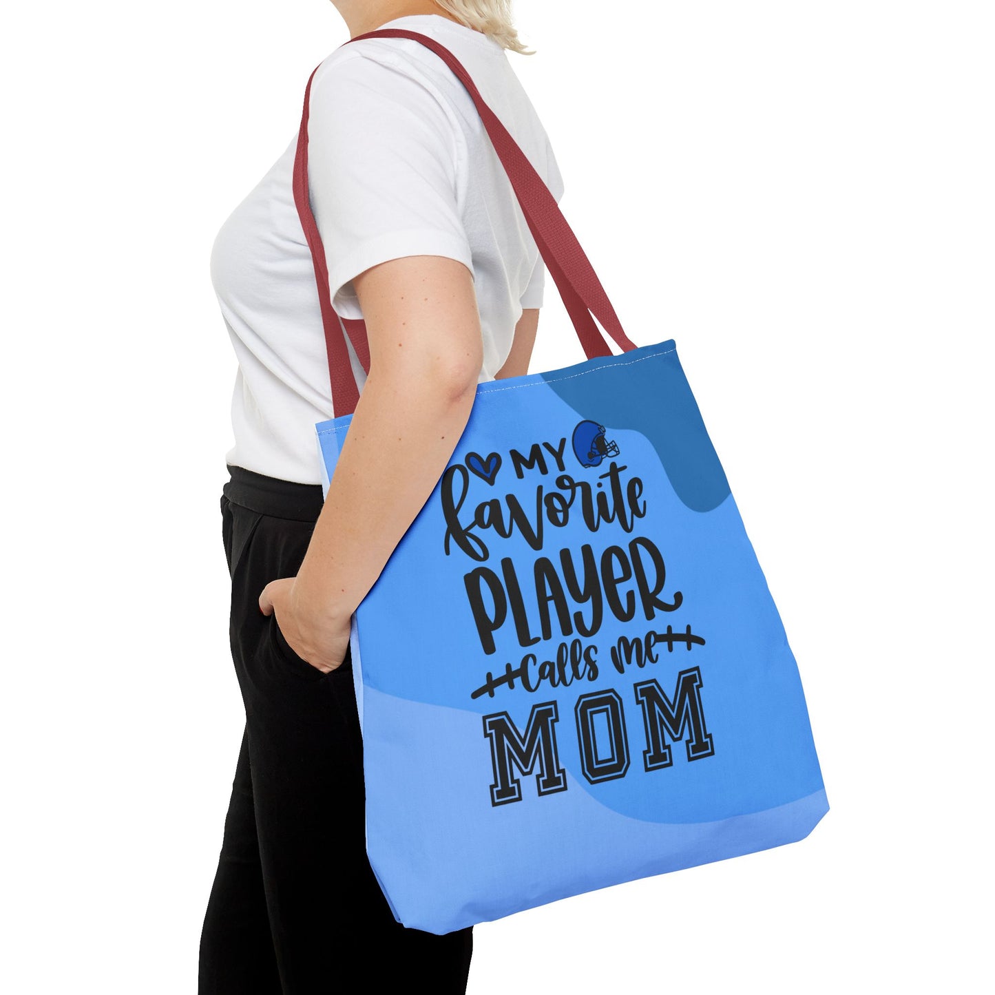 Football Mom Tote Bag