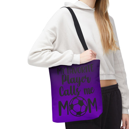 Personalized Soccer Mom Tote Bag