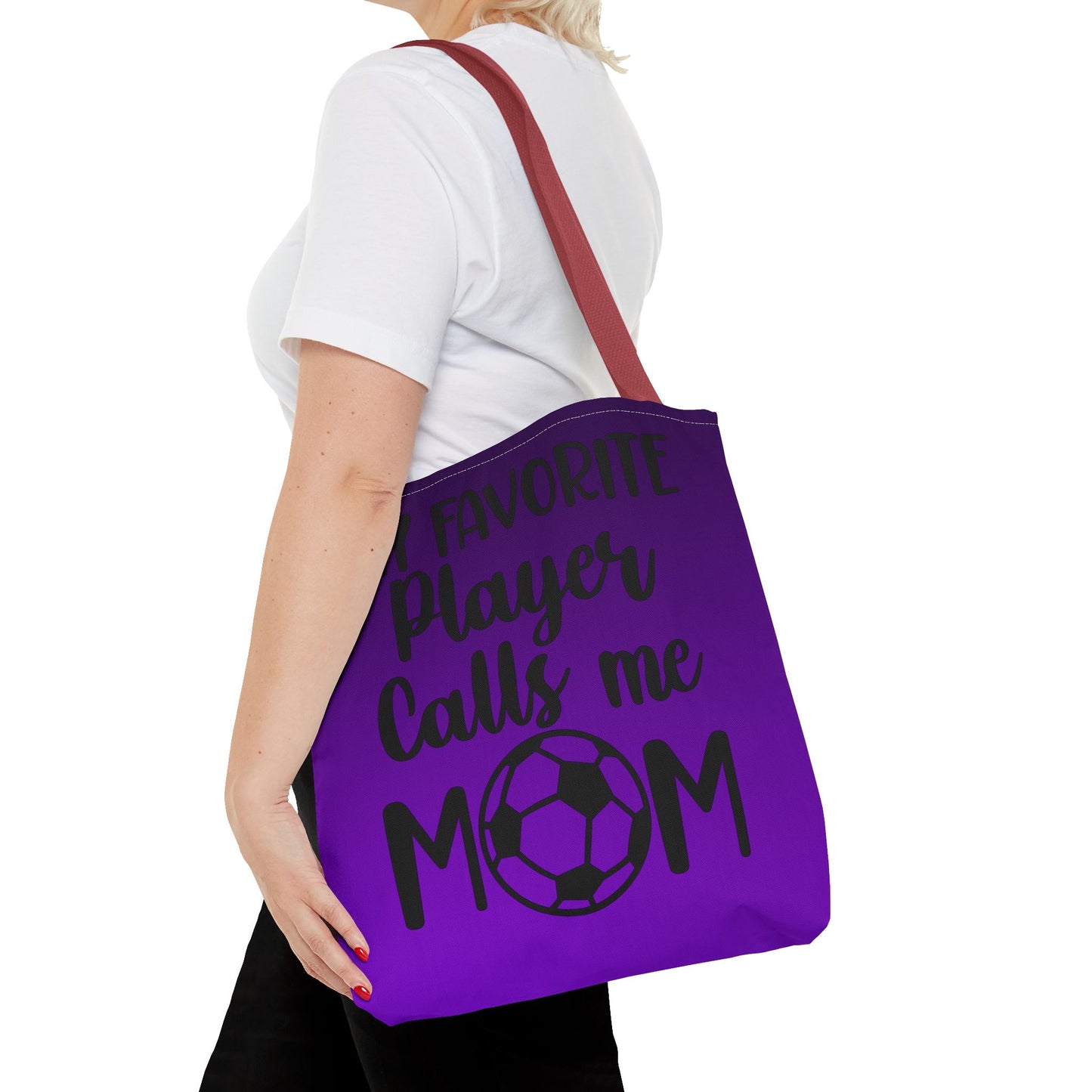 Personalized Soccer Mom Tote Bag