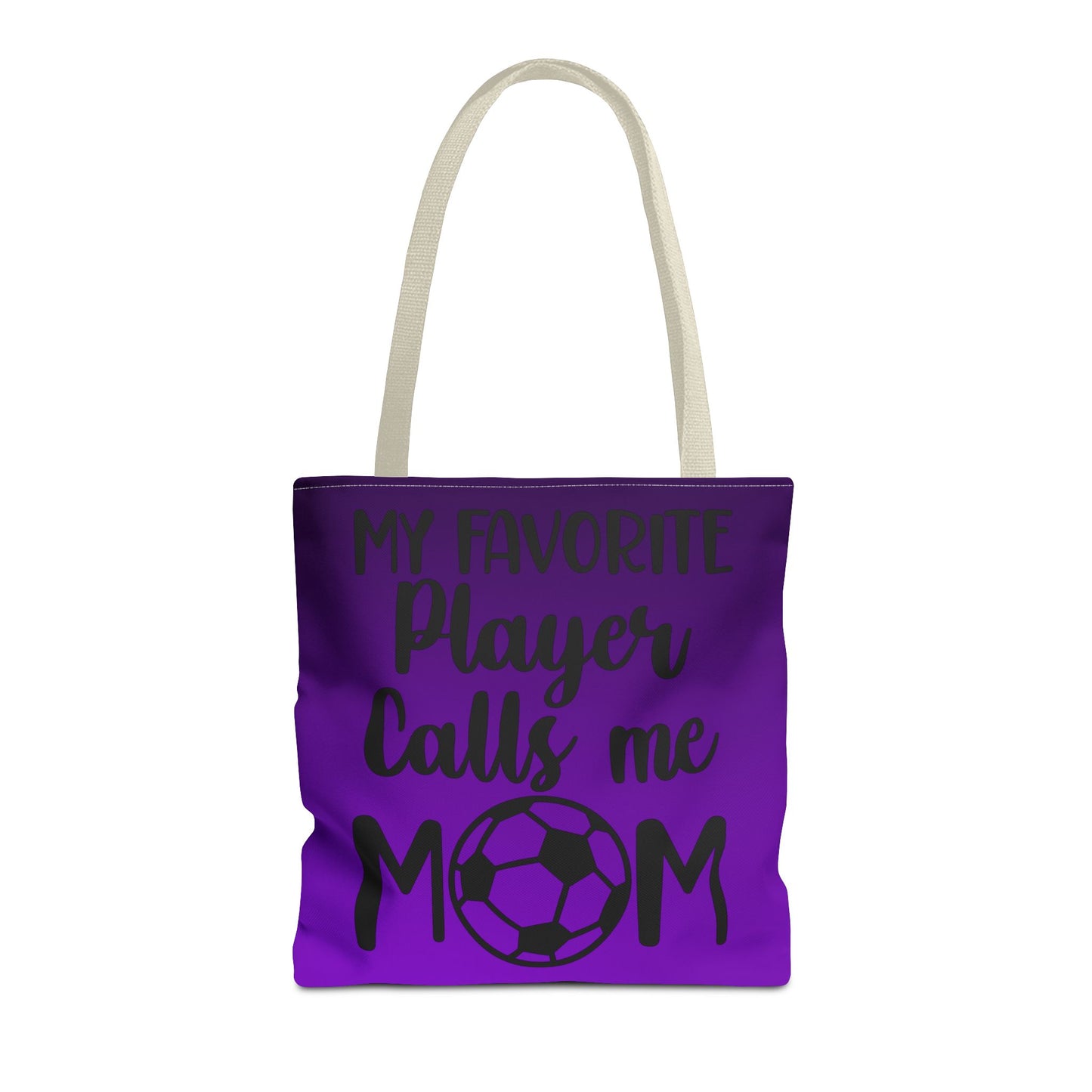 Personalized Soccer Mom Tote Bag