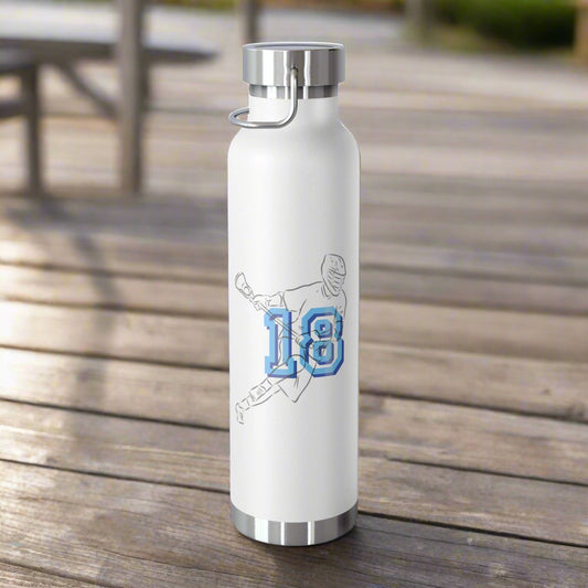 Lacrosse Mom Water Bottle - 22oz Copper Vacuum Insulated Bottle