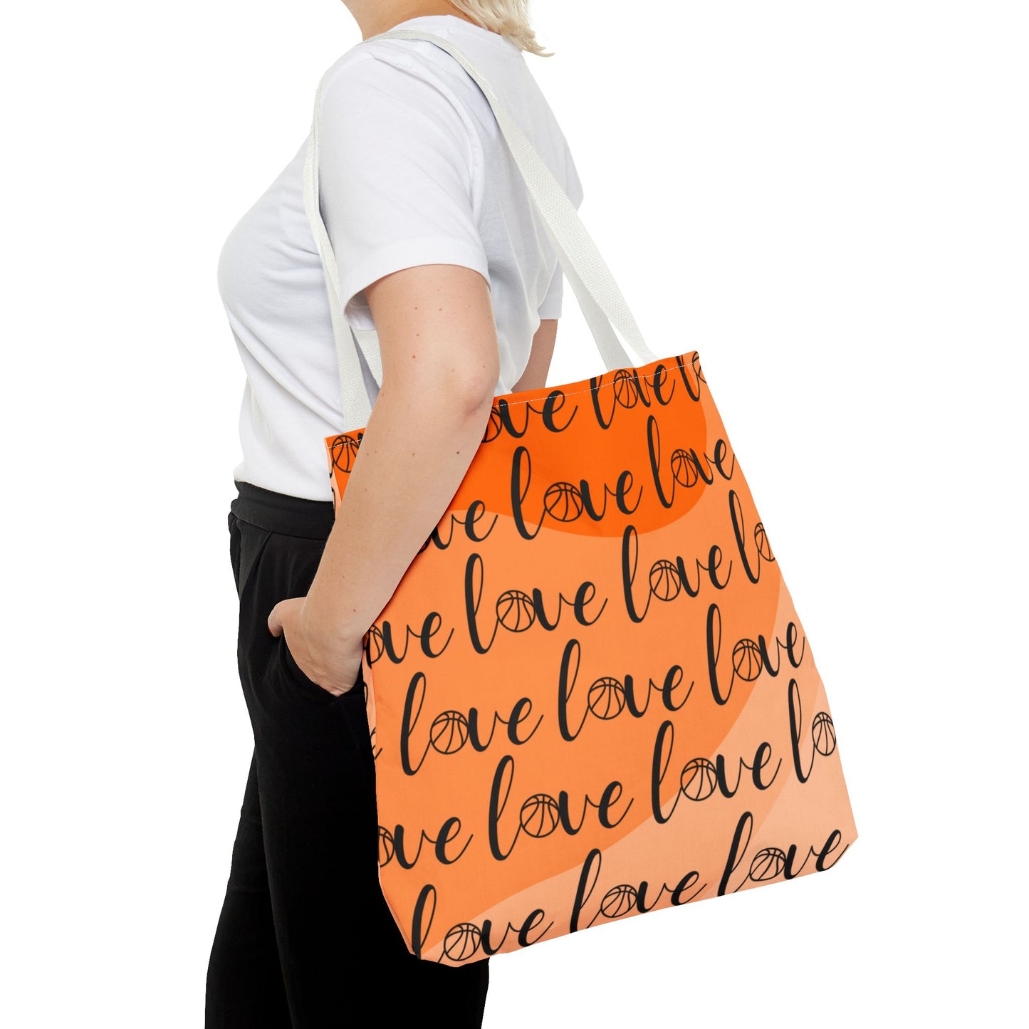 Personalized Basketball Mom Tote Bag