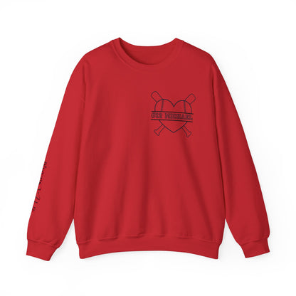 Personalized Baseball Mom Sweatshirt