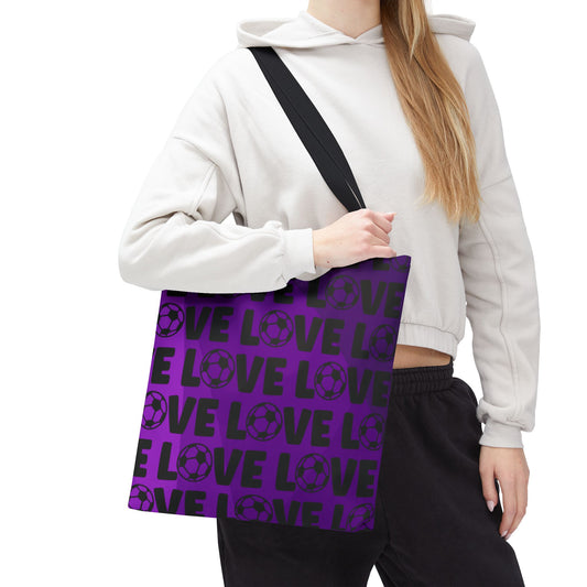 Personalized Soccer Mom Tote Bag