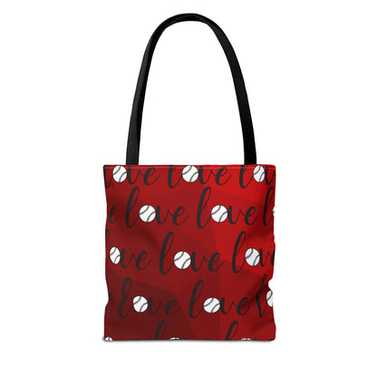 Personalized Baseball Mom Tote Bag, Custom Mom's Gift