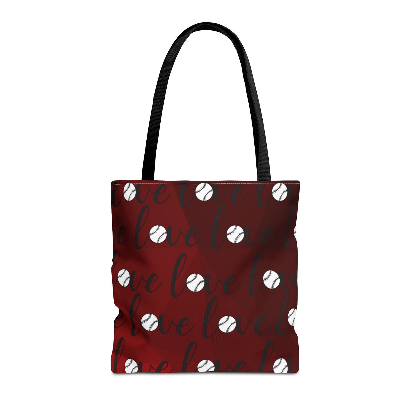 Personalized Baseball Mom Tote Bag