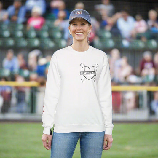 Personalized Baseball Mom Sweatshirt