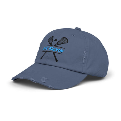 Lacrosse Mom Distressed Cap - Stylish & Casual Gift for Sports Moms
