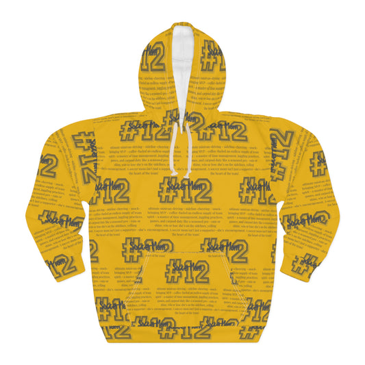 Soccer Mom Meaning Hoodie with Child's Number & Team Colors