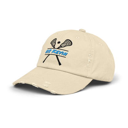 Lacrosse Mom Distressed Cap - Stylish & Casual Gift for Sports Moms
