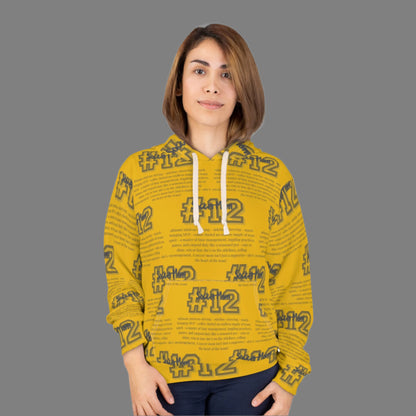 Soccer Mom Meaning Hoodie with Child's Number & Team Colors