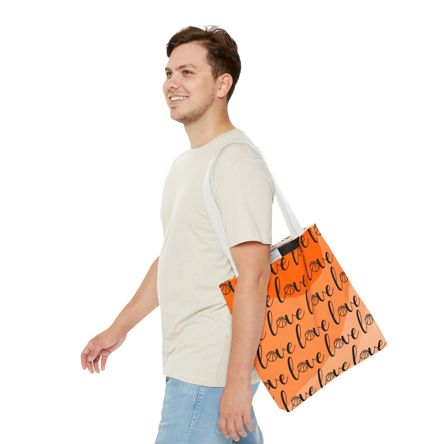 Personalized Basketball Mom Tote Bag