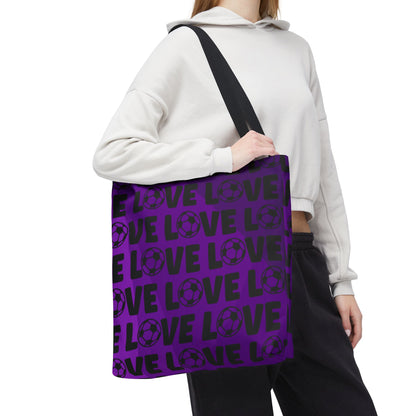 Personalized Soccer Mom Tote Bag