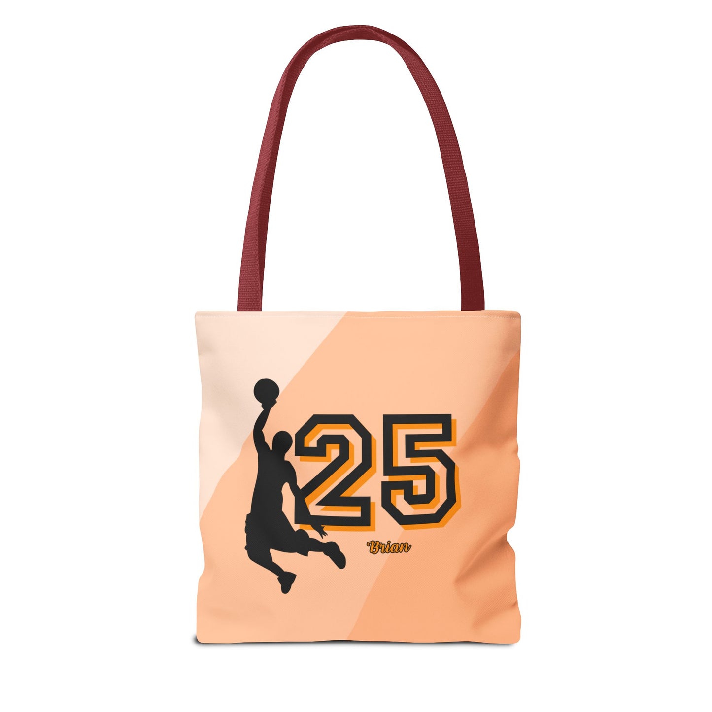 Personalized Basketball Mom Tote Bag