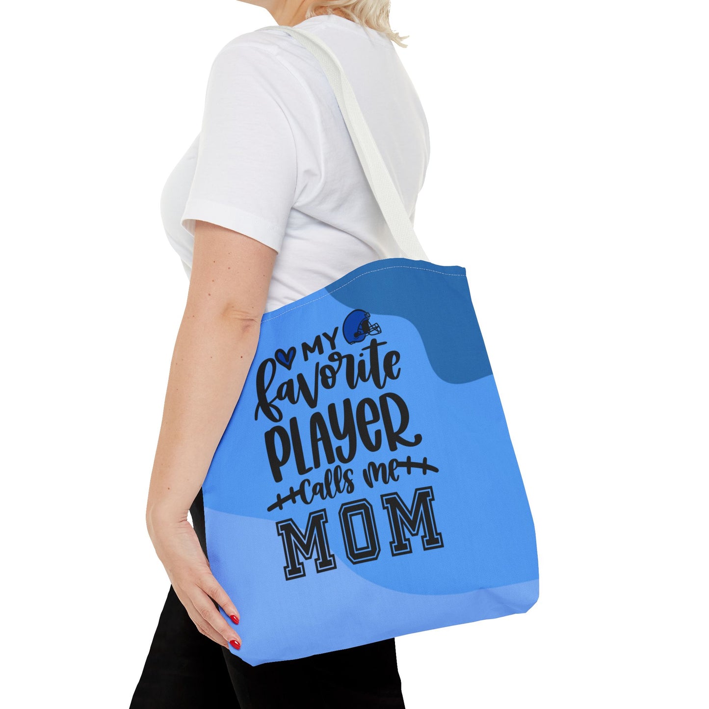 Football Mom Tote Bag