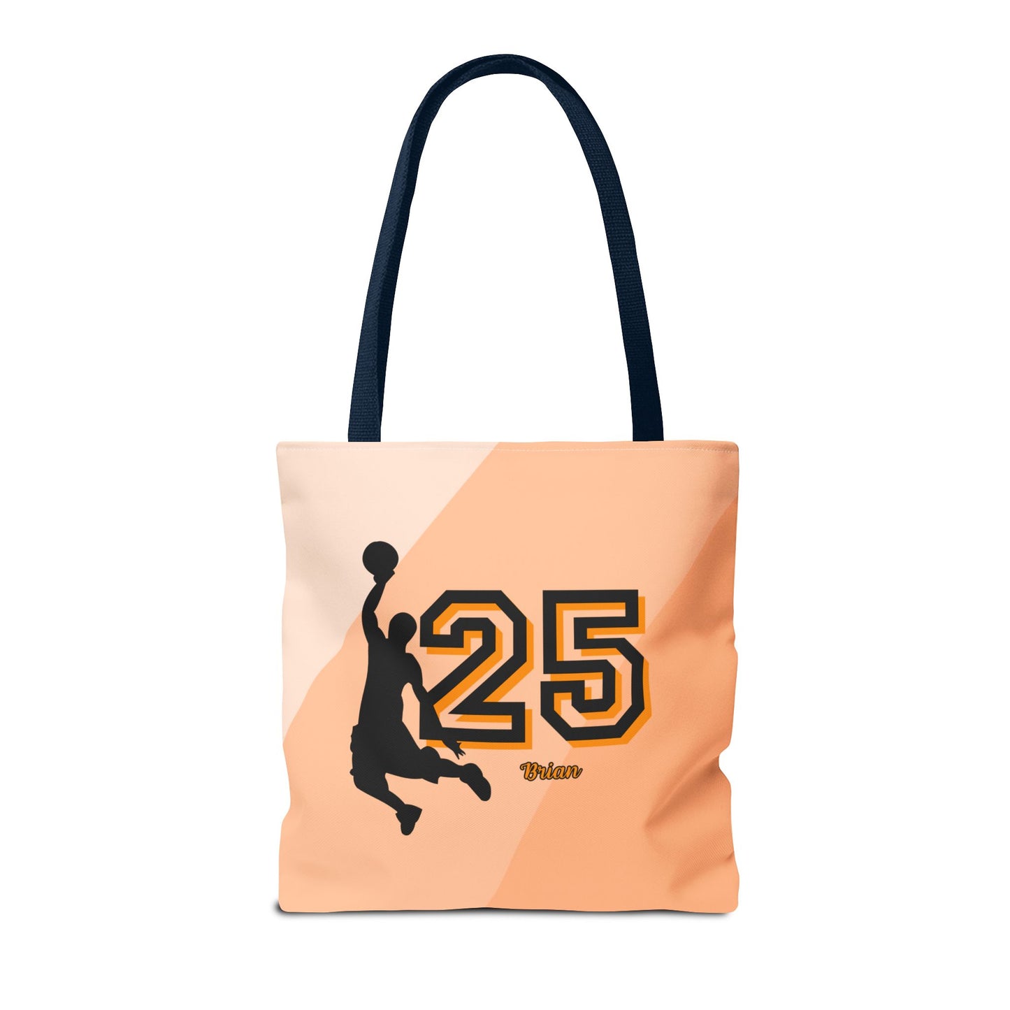 Personalized Basketball Mom Tote Bag