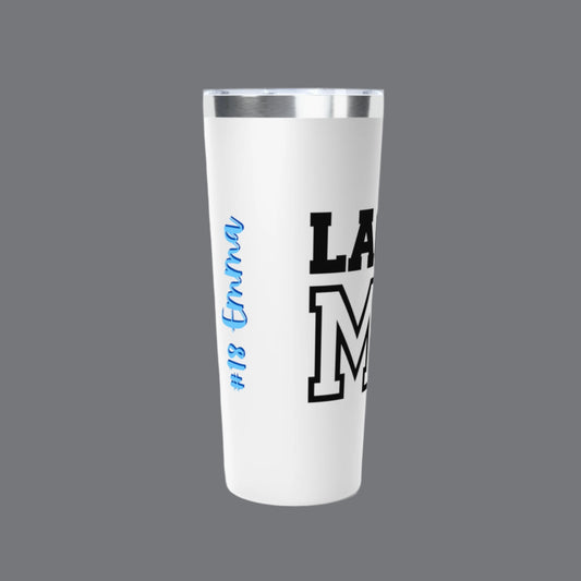 Lacrosse Mom Copper Tumbler, 22oz