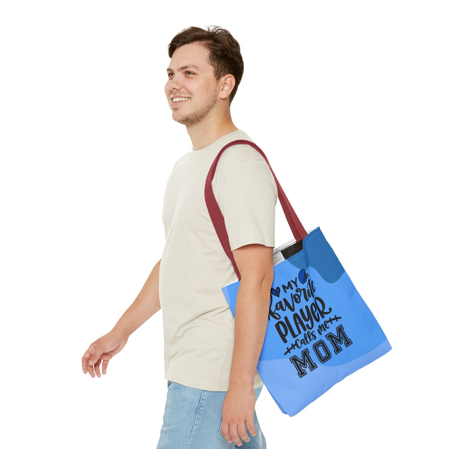 Football Mom Tote Bag