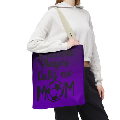 Personalized Soccer Mom Tote Bag