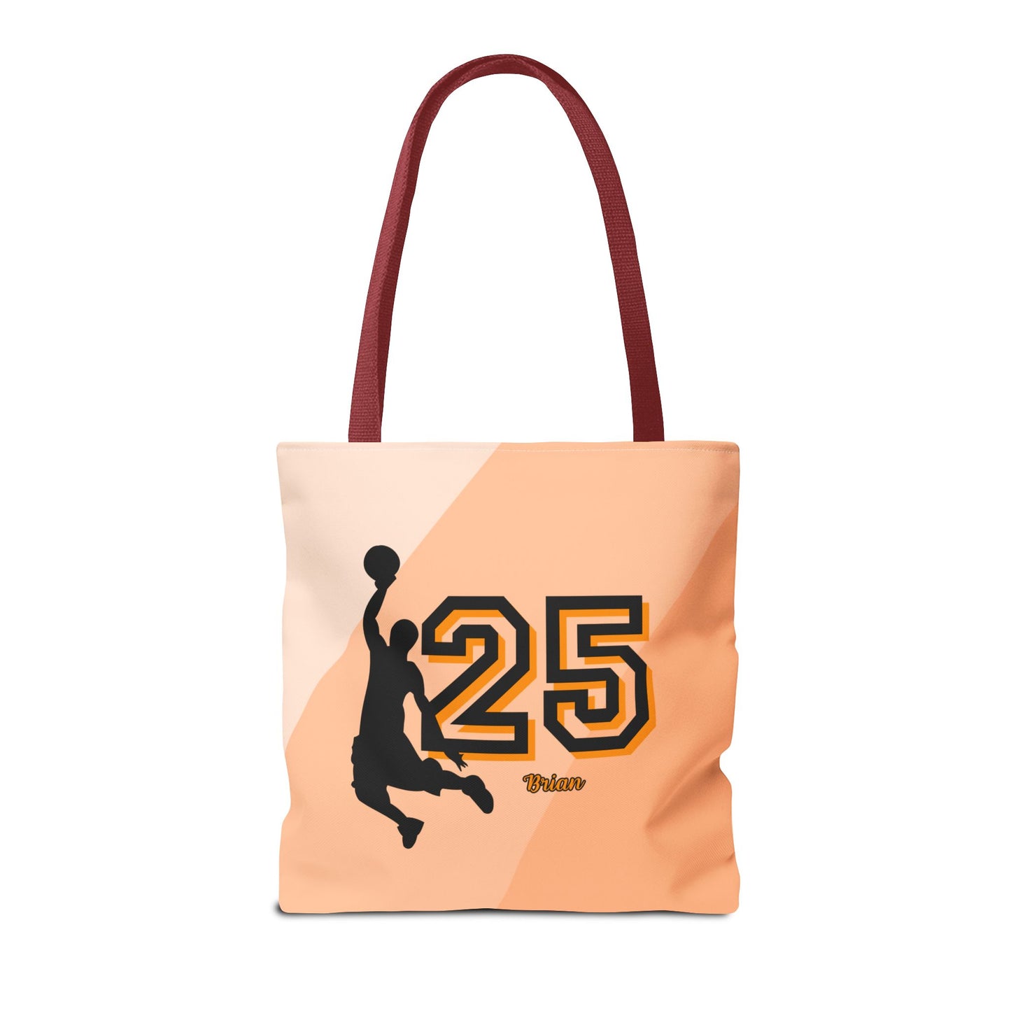 Personalized Basketball Mom Tote Bag