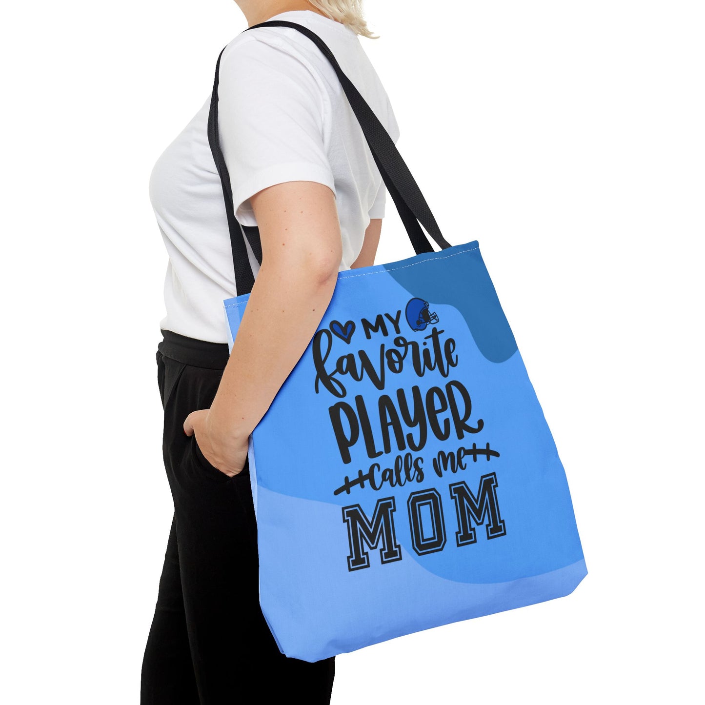 Football Mom Tote Bag