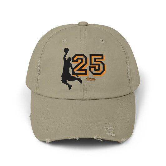 Basketball Mom Distressed Cap - Stylish & Casual Gift for Sports Moms
