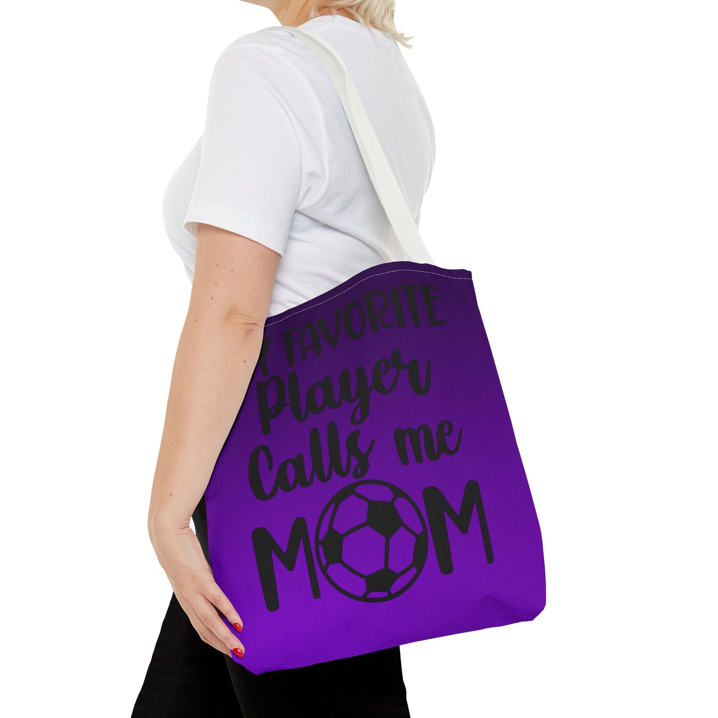 Personalized Soccer Mom Tote Bag