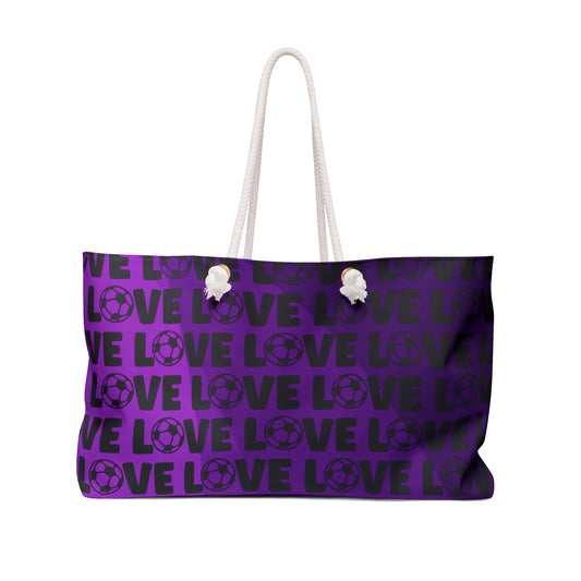 Drawstring Weekender Bag - Sports Parents Soccer Mom Personalize