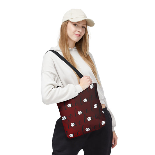 Personalized Baseball Mom Tote Bag, Custom Mom's Gift