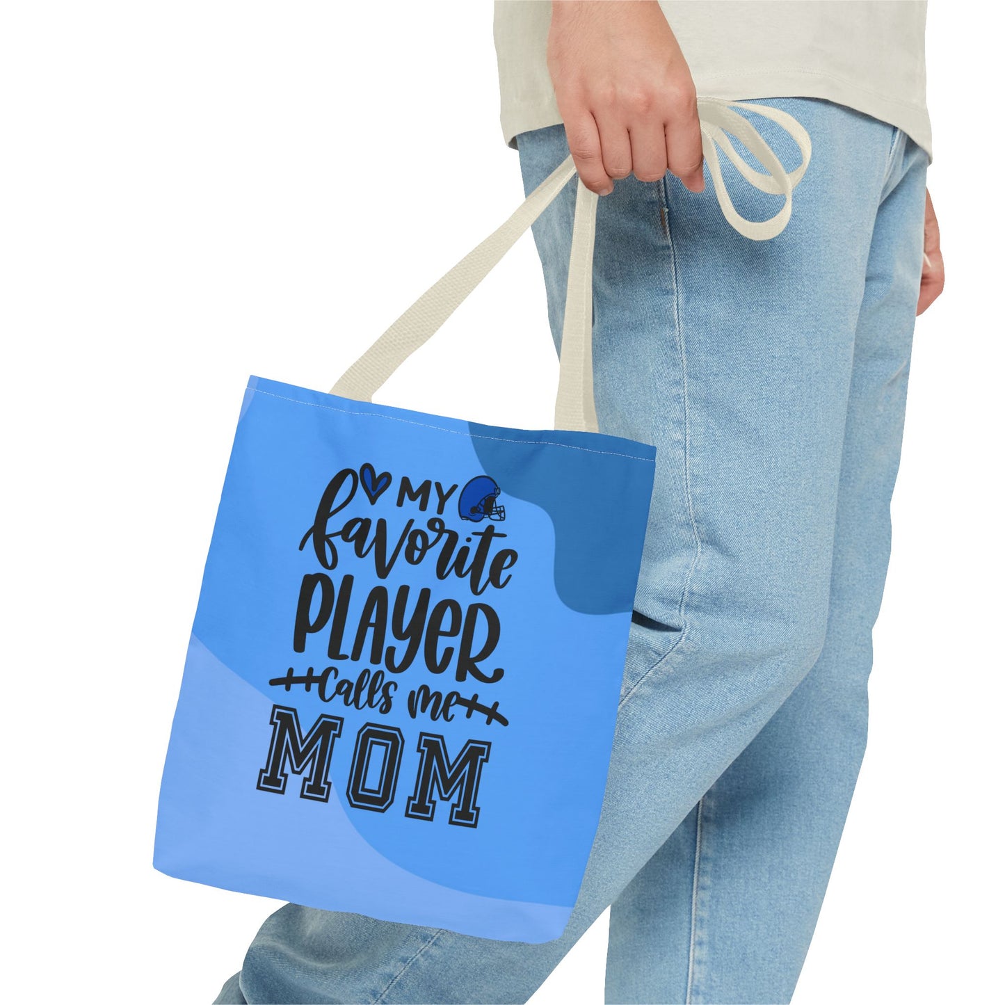 Football Mom Tote Bag