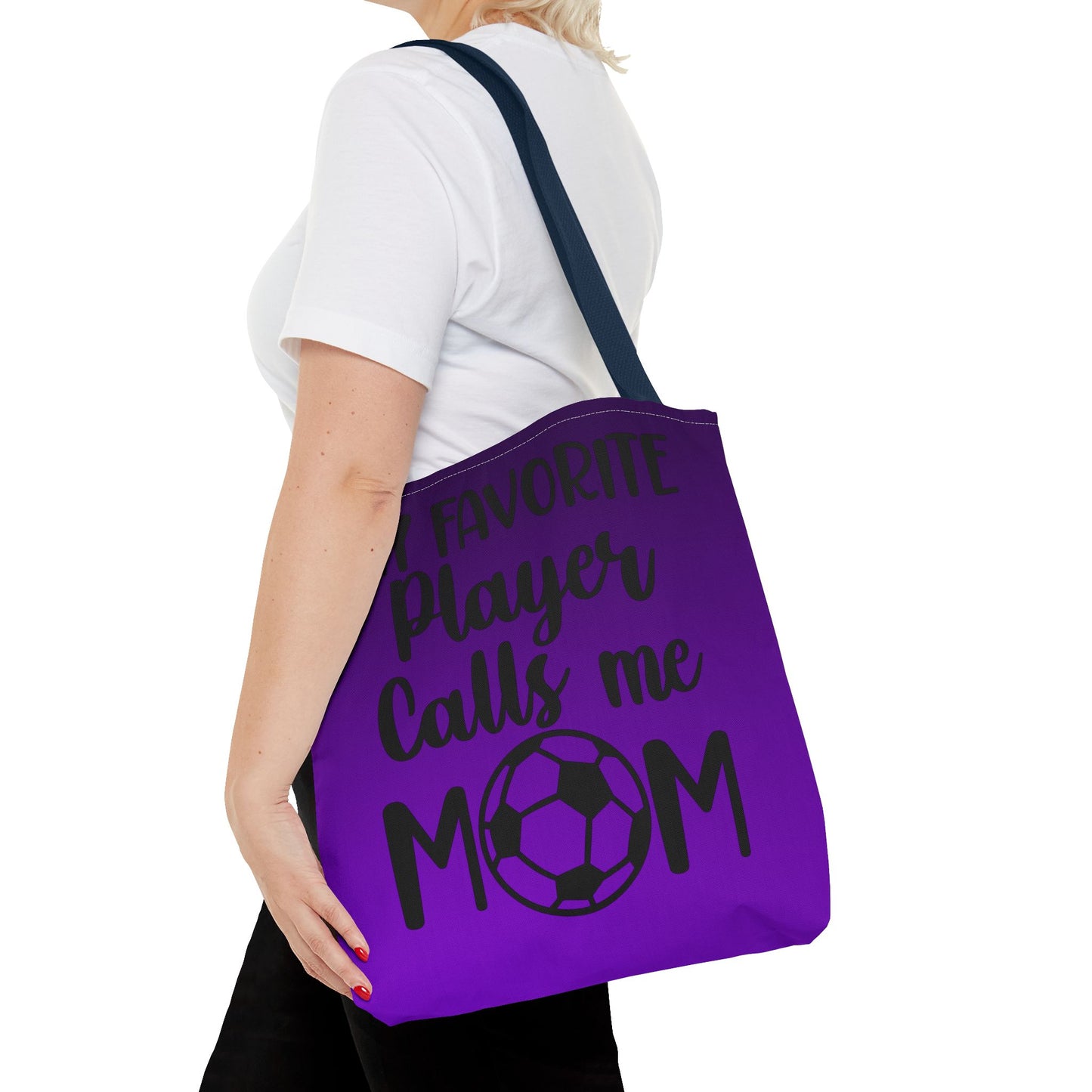 Personalized Soccer Mom Tote Bag