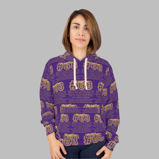 Football Mom Hoodie with Child's Number & Team Colors