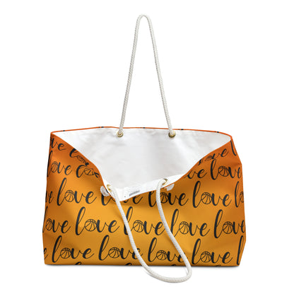Weekender Bag - Sports Parents Drawstring Basketball Mom Personalize