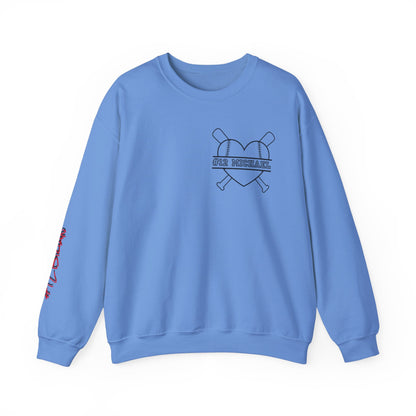 Personalized Baseball Mom Sweatshirt