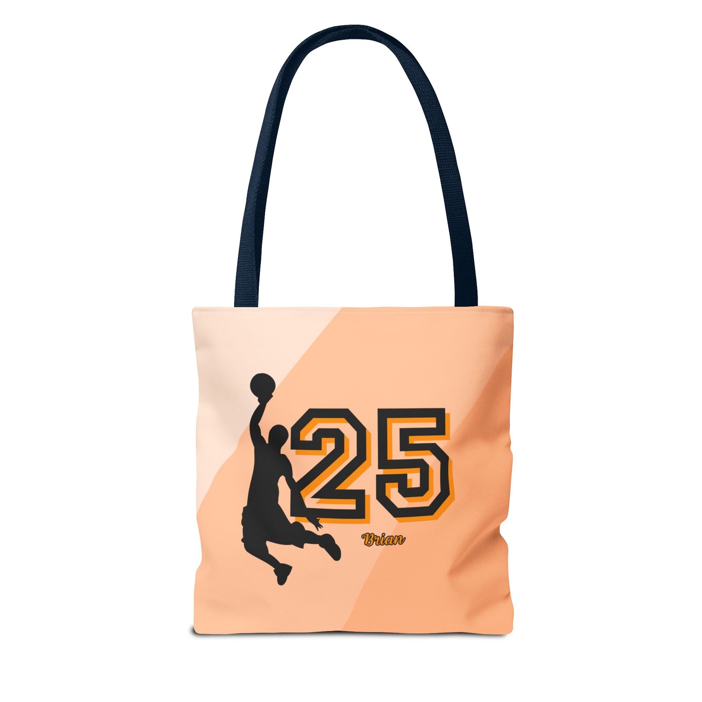 Personalized Basketball Mom Tote Bag