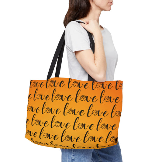 Sports Mom Basketball Weekender Tote Bag - Personalize