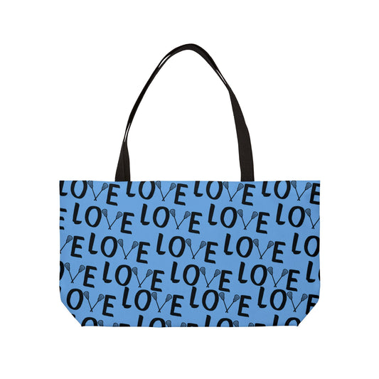 Sports Mom Lacrosse Tote Bag