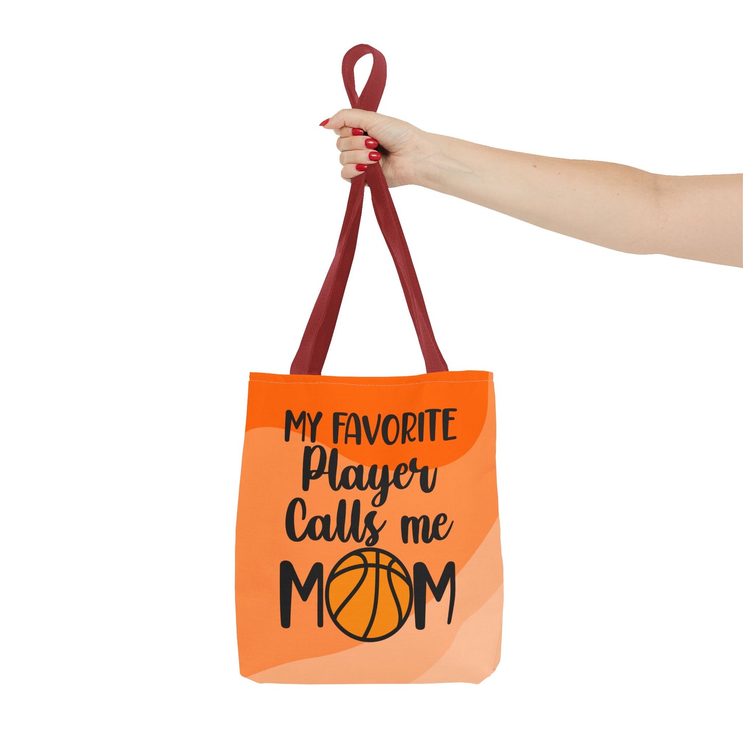 Personalized Basketball Mom Tote Bag