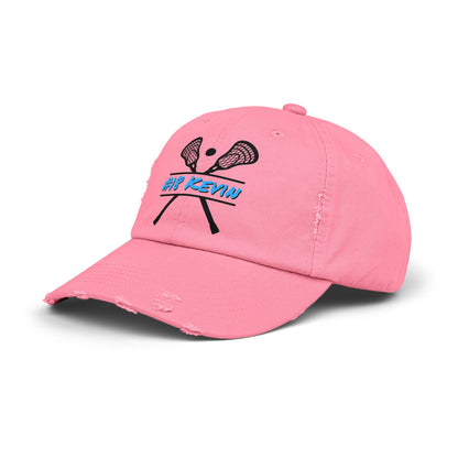 Lacrosse Mom Distressed Cap - Stylish & Casual Gift for Sports Moms