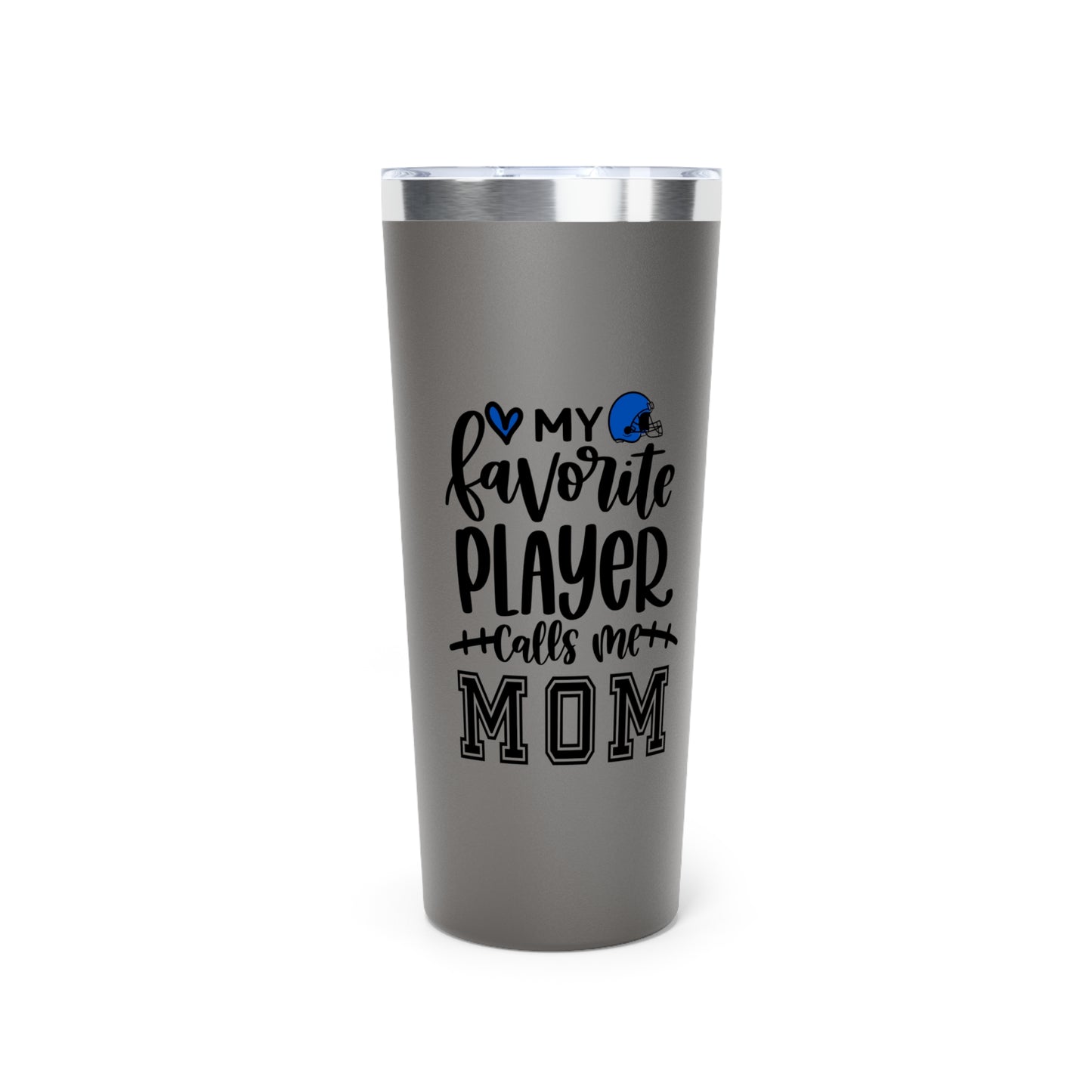 Football Mom Copper Tumbler, 22oz