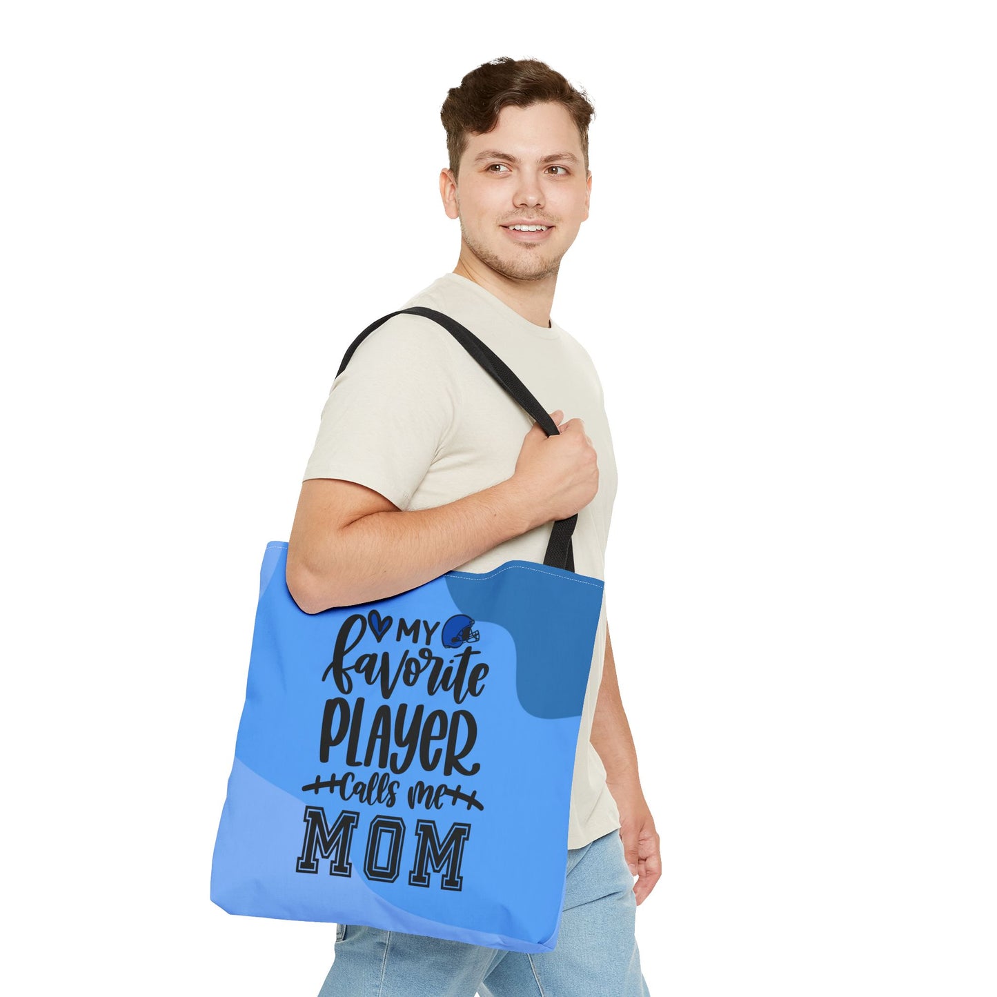 Football Mom Tote Bag